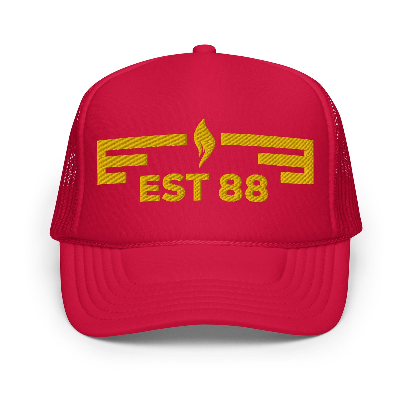 Hat 002 "EST Puff" Trucker