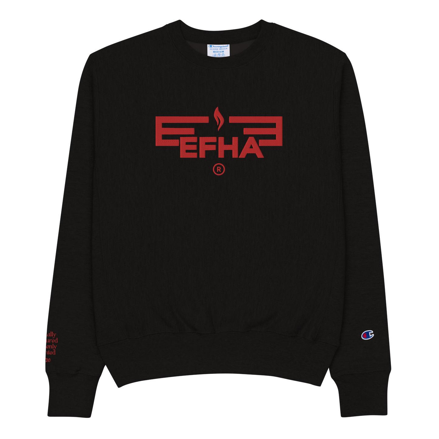 Sweatshirt 001 "E F H A®️ X CHAMPION CUSTOM"