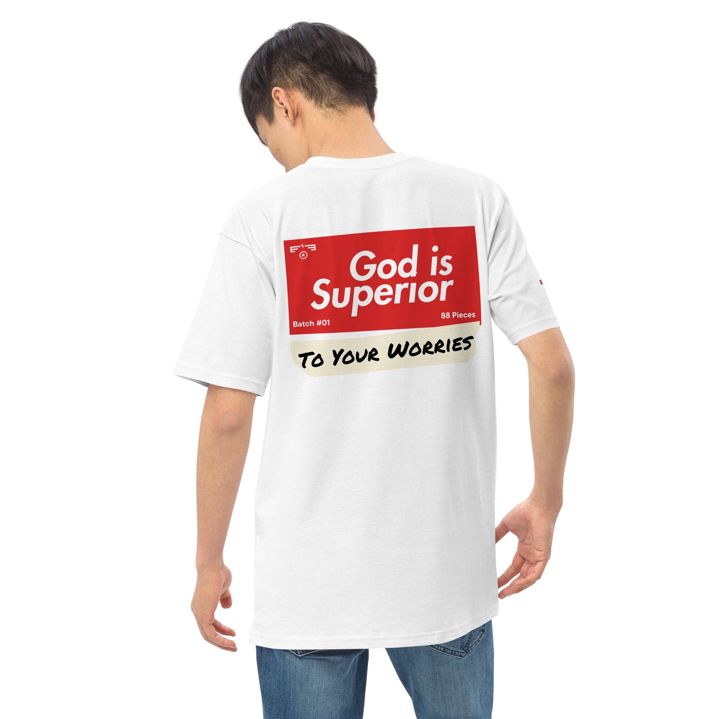 T-shirt 003 "God Is Superior"