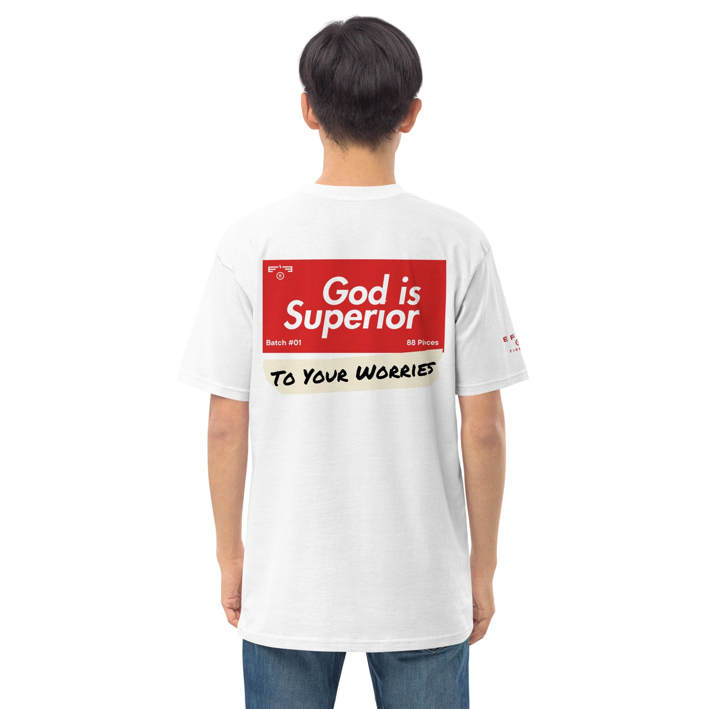 T-shirt 003 "God Is Superior"