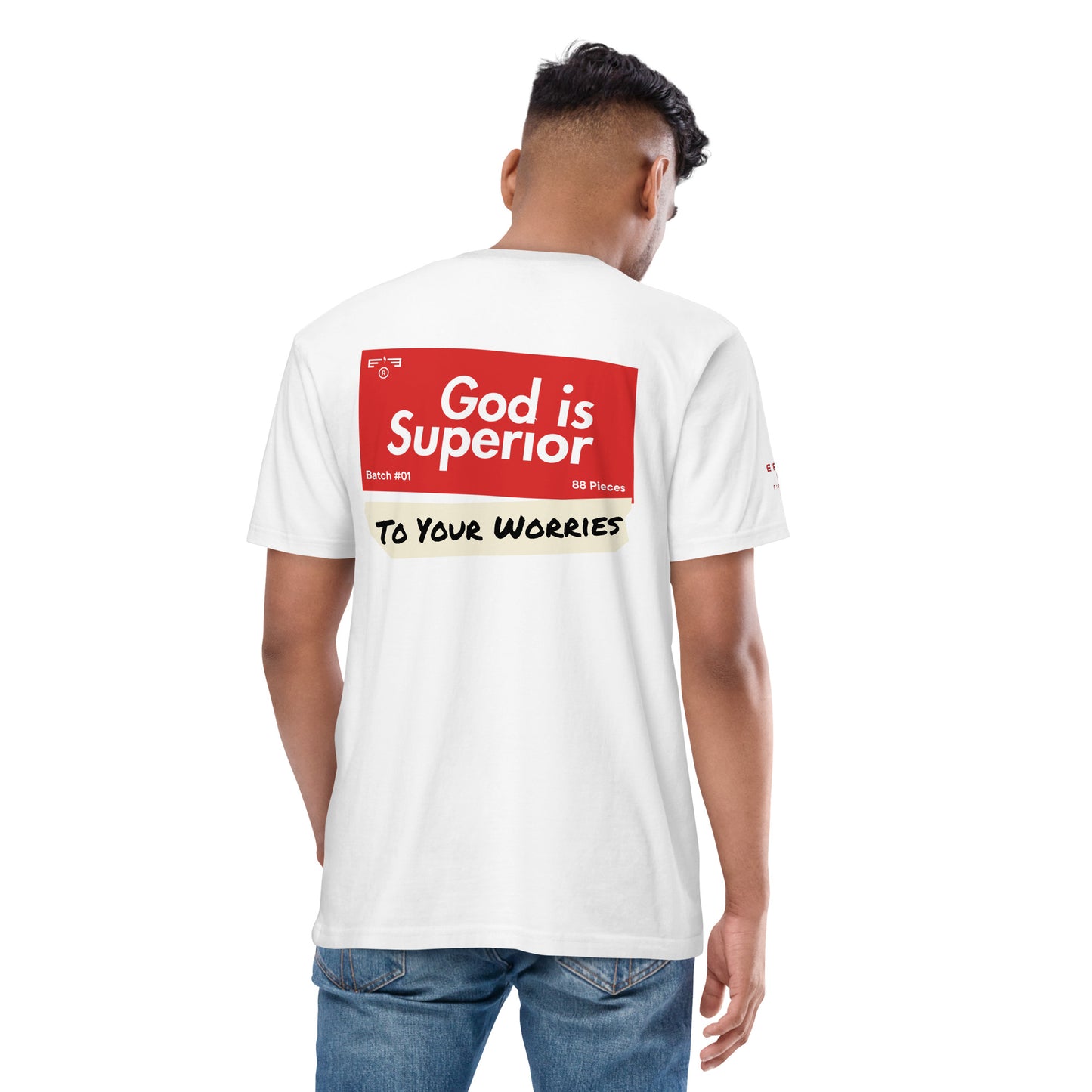 T-shirt 003 "God Is Superior"