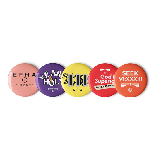 E F H A® Set of pin buttons