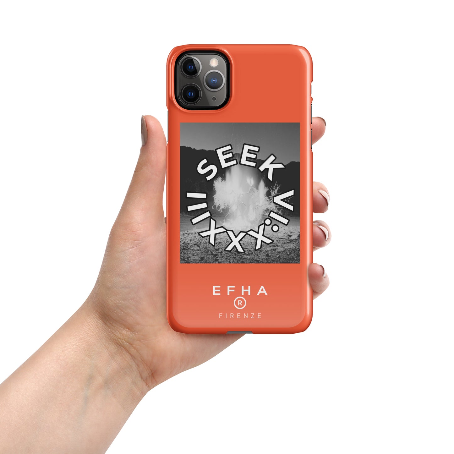 001 iPhone® "E F H A® SEEK" Snap case