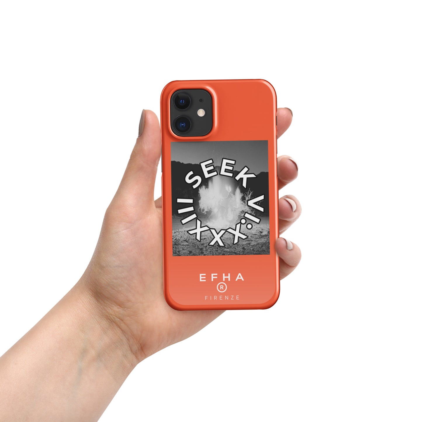 001 iPhone® "E F H A® SEEK" Snap case