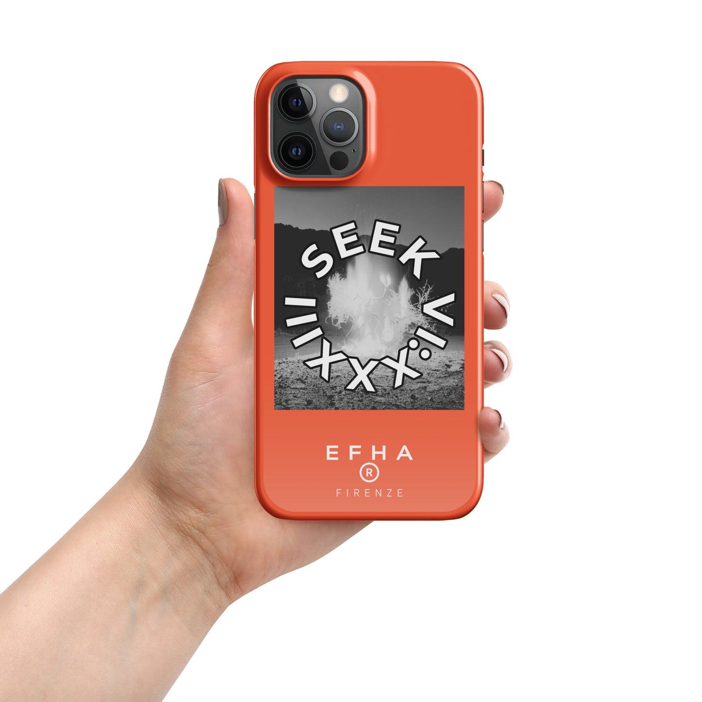 001 iPhone® "E F H A® SEEK" Snap case