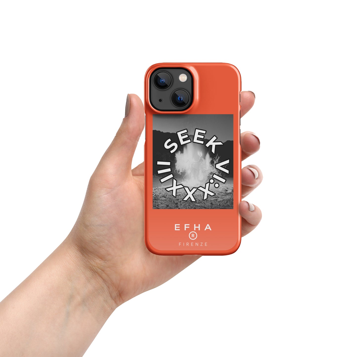 001 iPhone® "E F H A® SEEK" Snap case