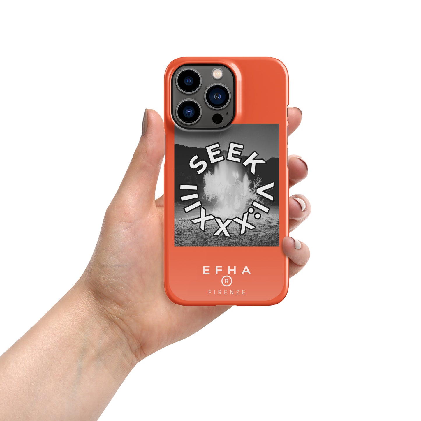 001 iPhone® "E F H A® SEEK" Snap case