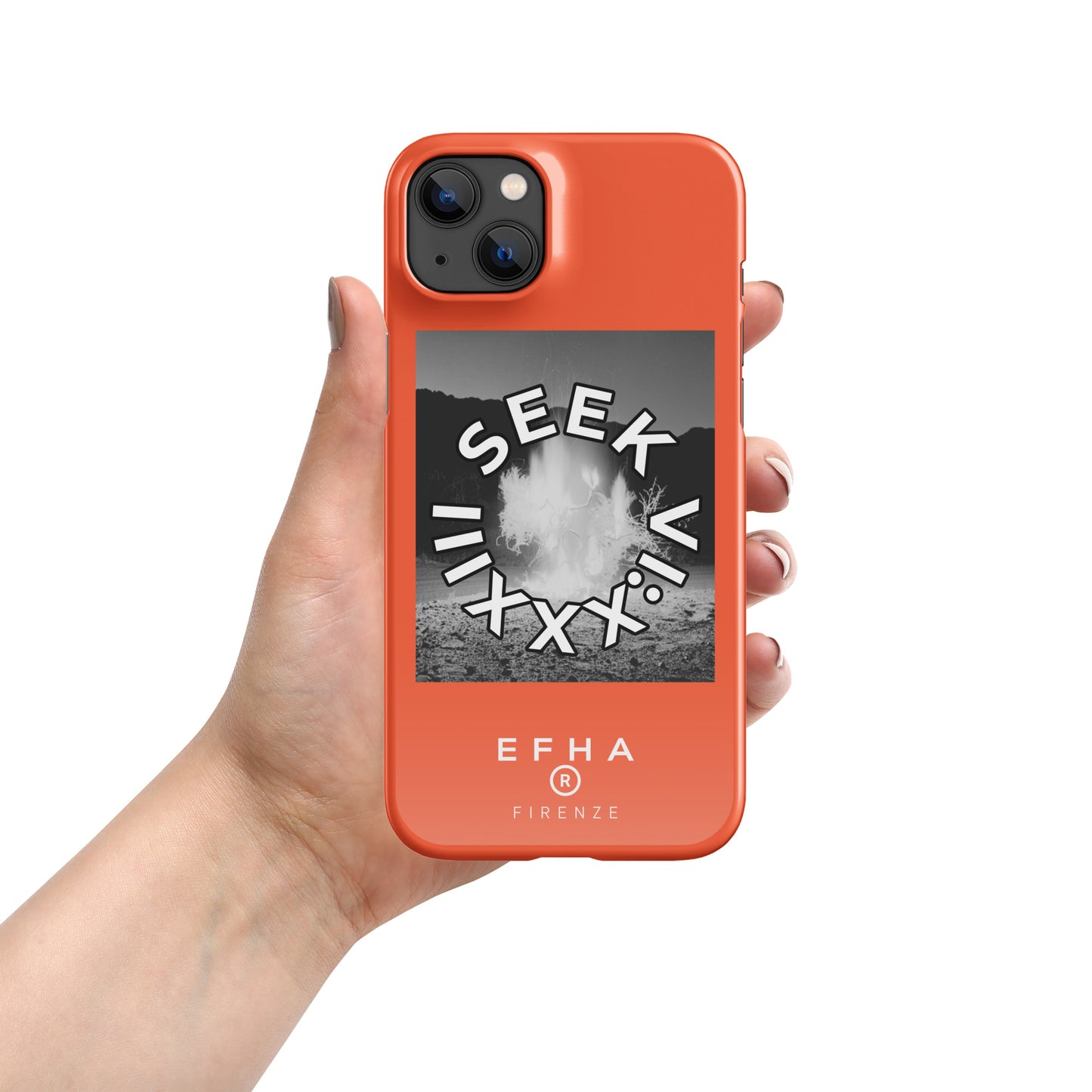 001 iPhone® "E F H A® SEEK" Snap case