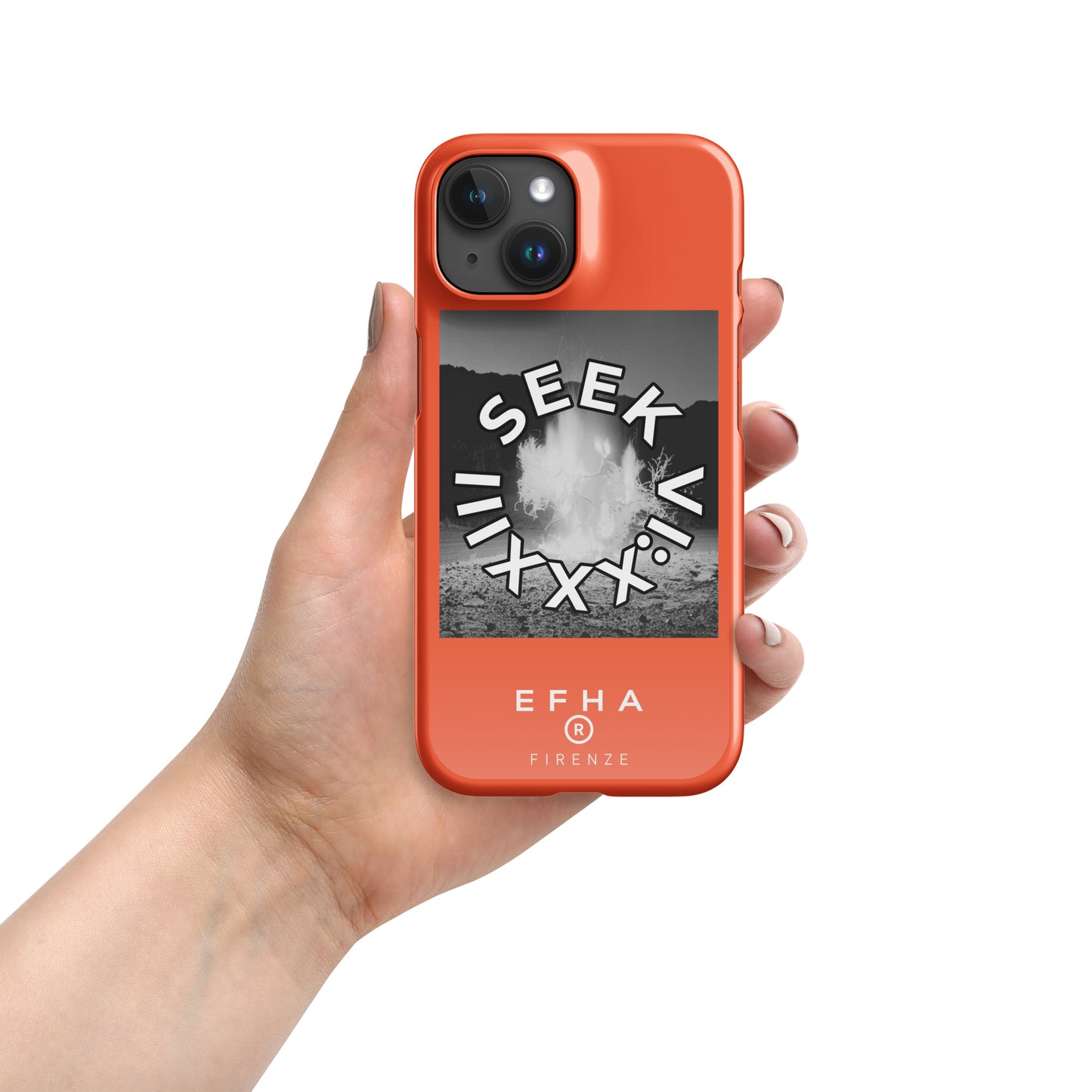 001 iPhone® "E F H A® SEEK" Snap case