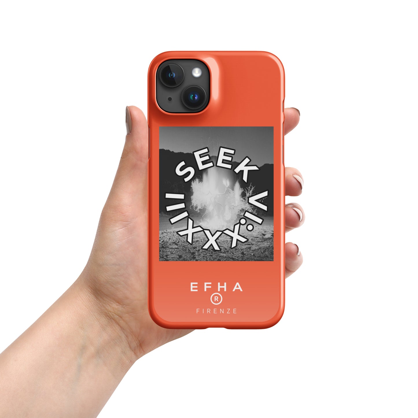 001 iPhone® "E F H A® SEEK" Snap case