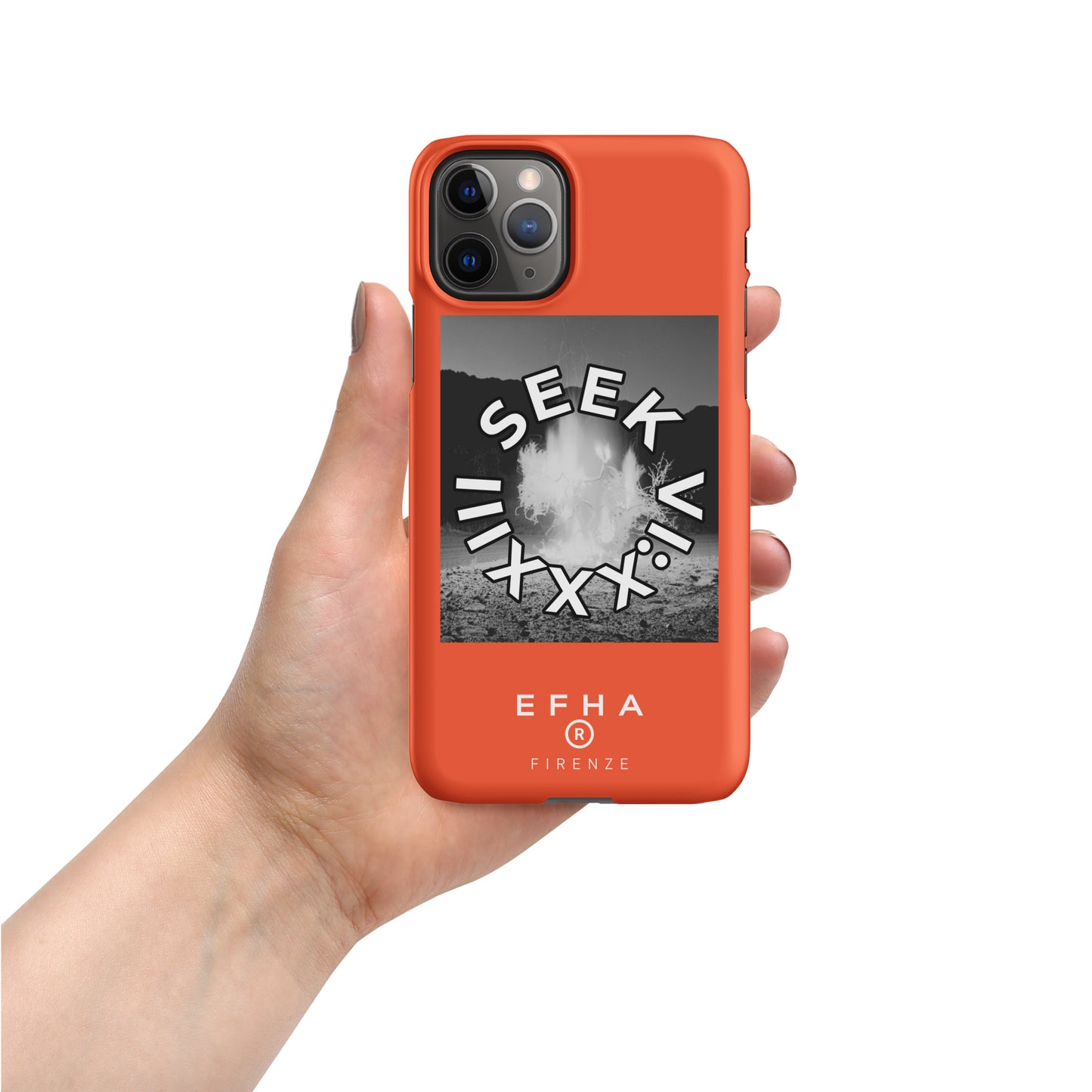 001 iPhone® "E F H A® SEEK" Snap case