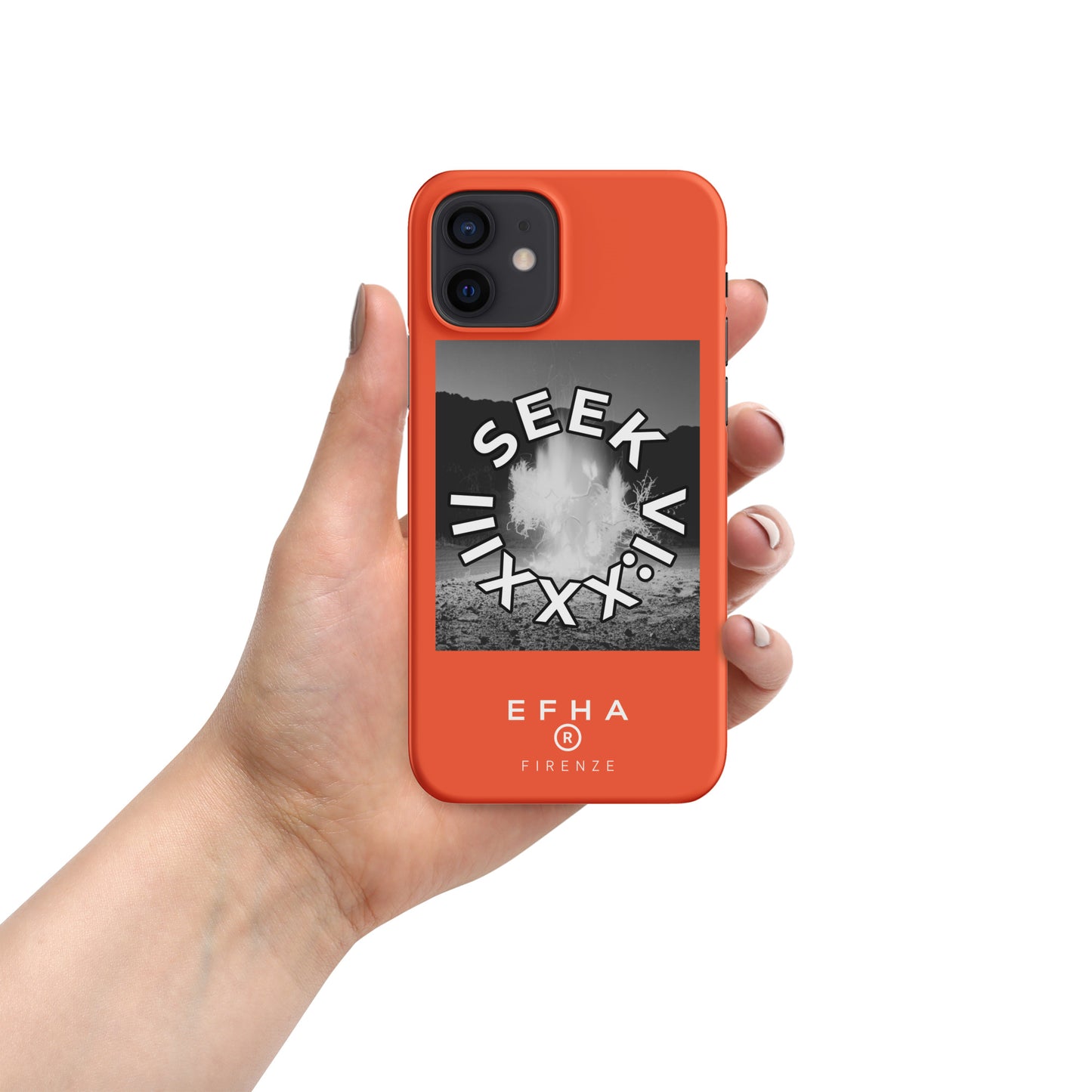 001 iPhone® "E F H A® SEEK" Snap case