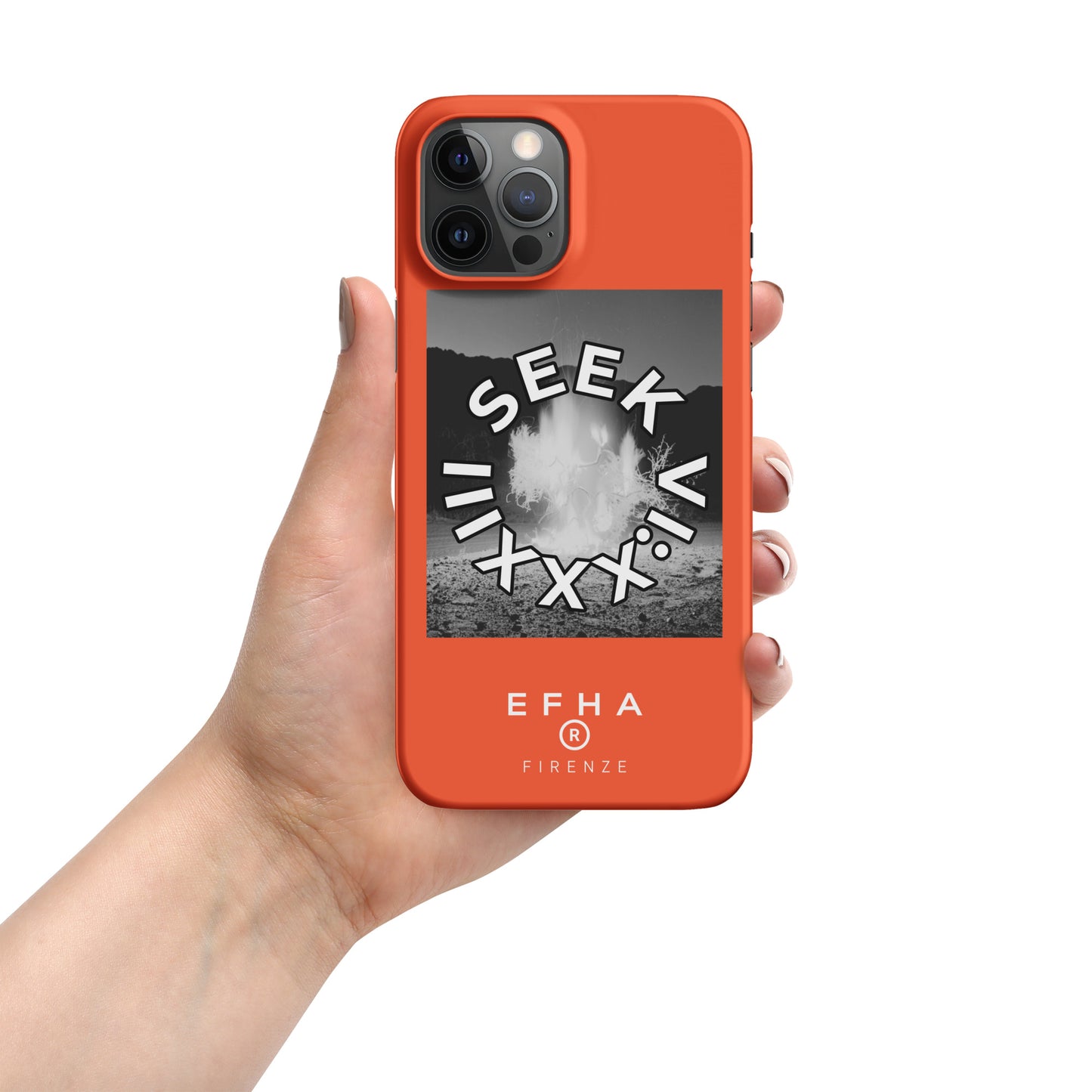 001 iPhone® "E F H A® SEEK" Snap case