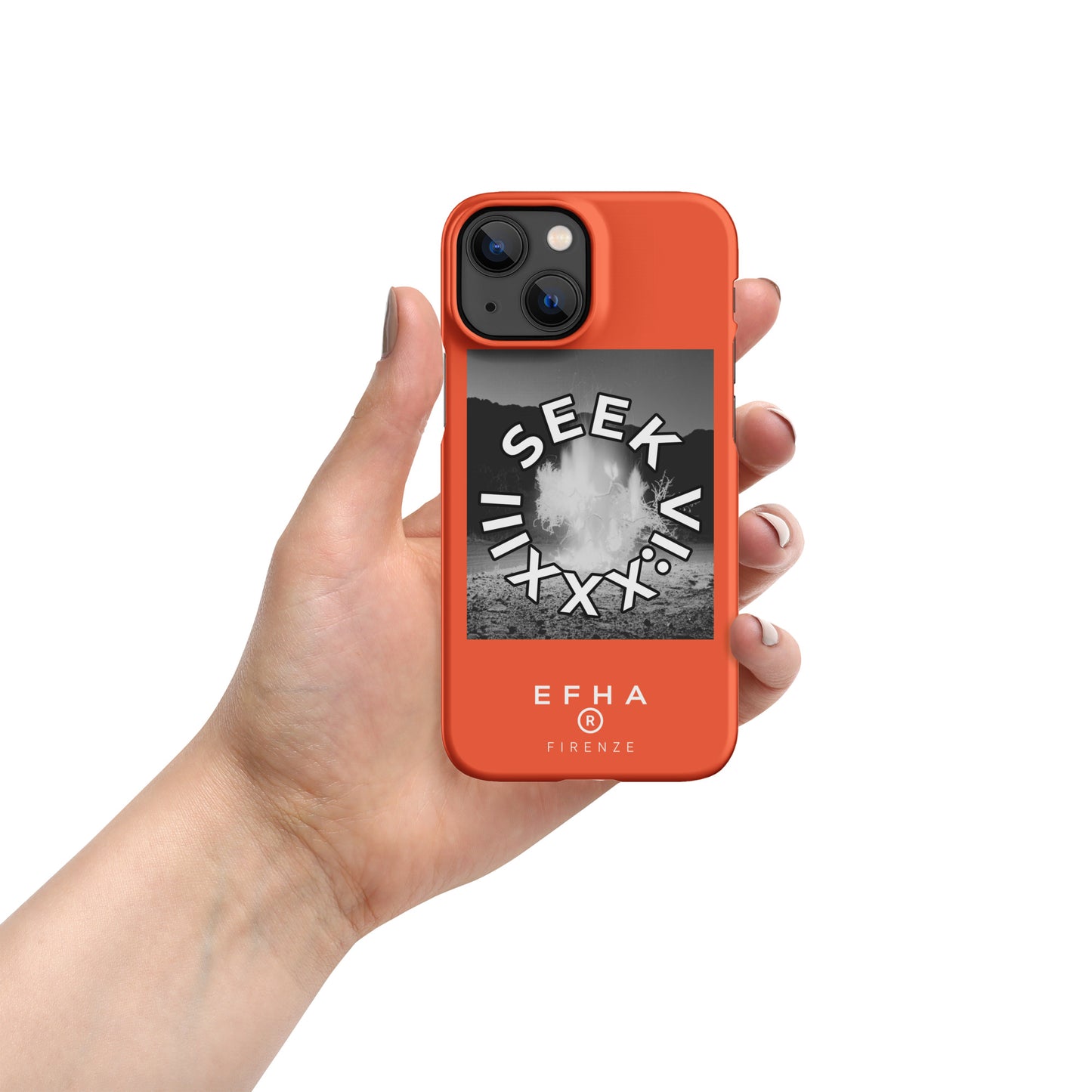 001 iPhone® "E F H A® SEEK" Snap case