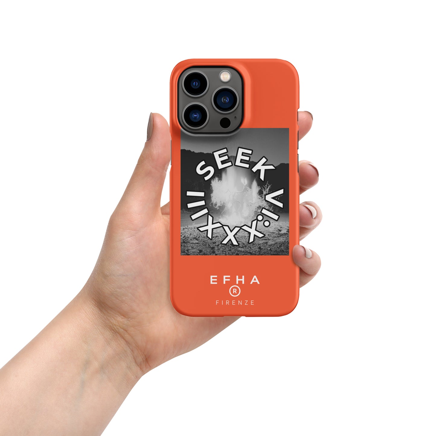 001 iPhone® "E F H A® SEEK" Snap case