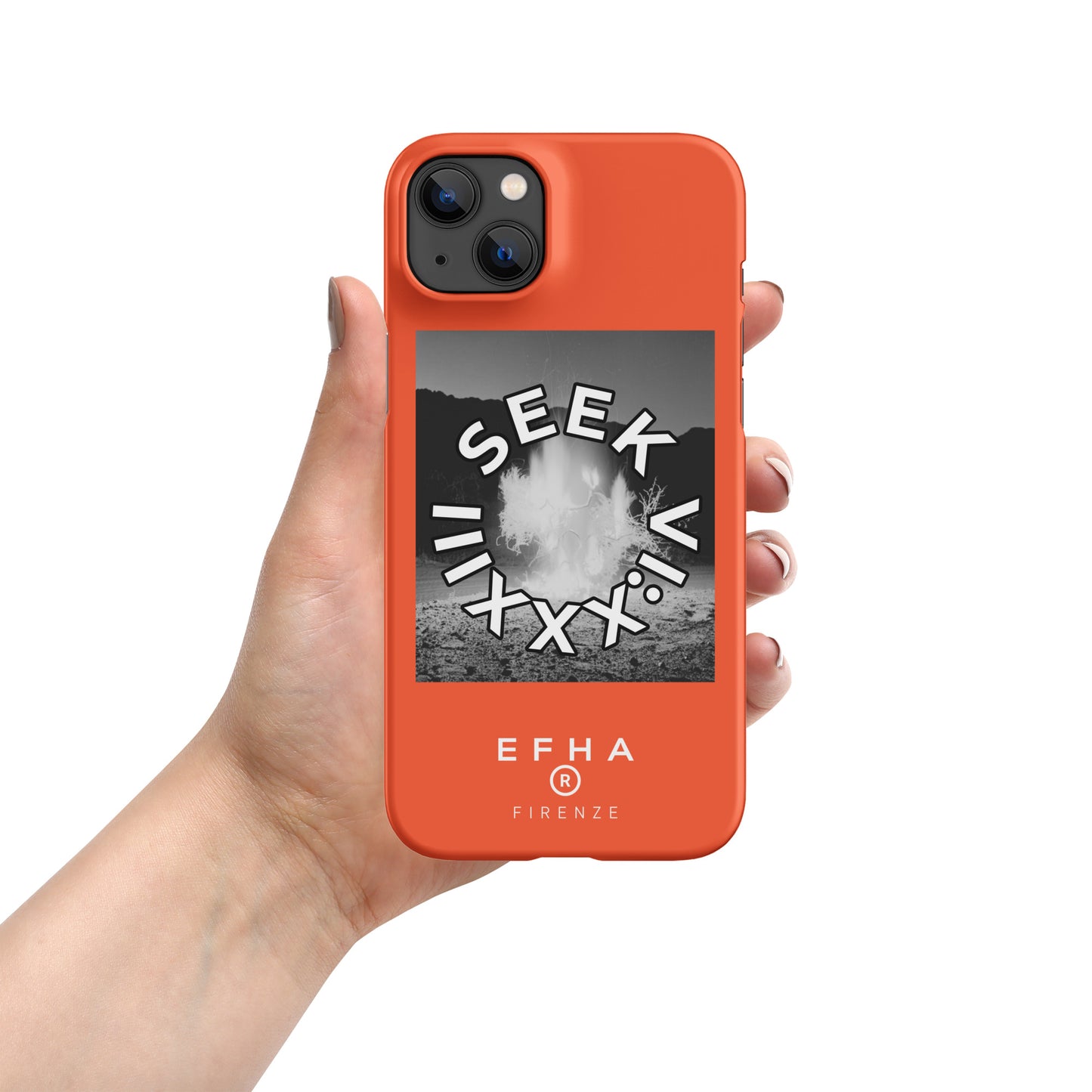 001 iPhone® "E F H A® SEEK" Snap case