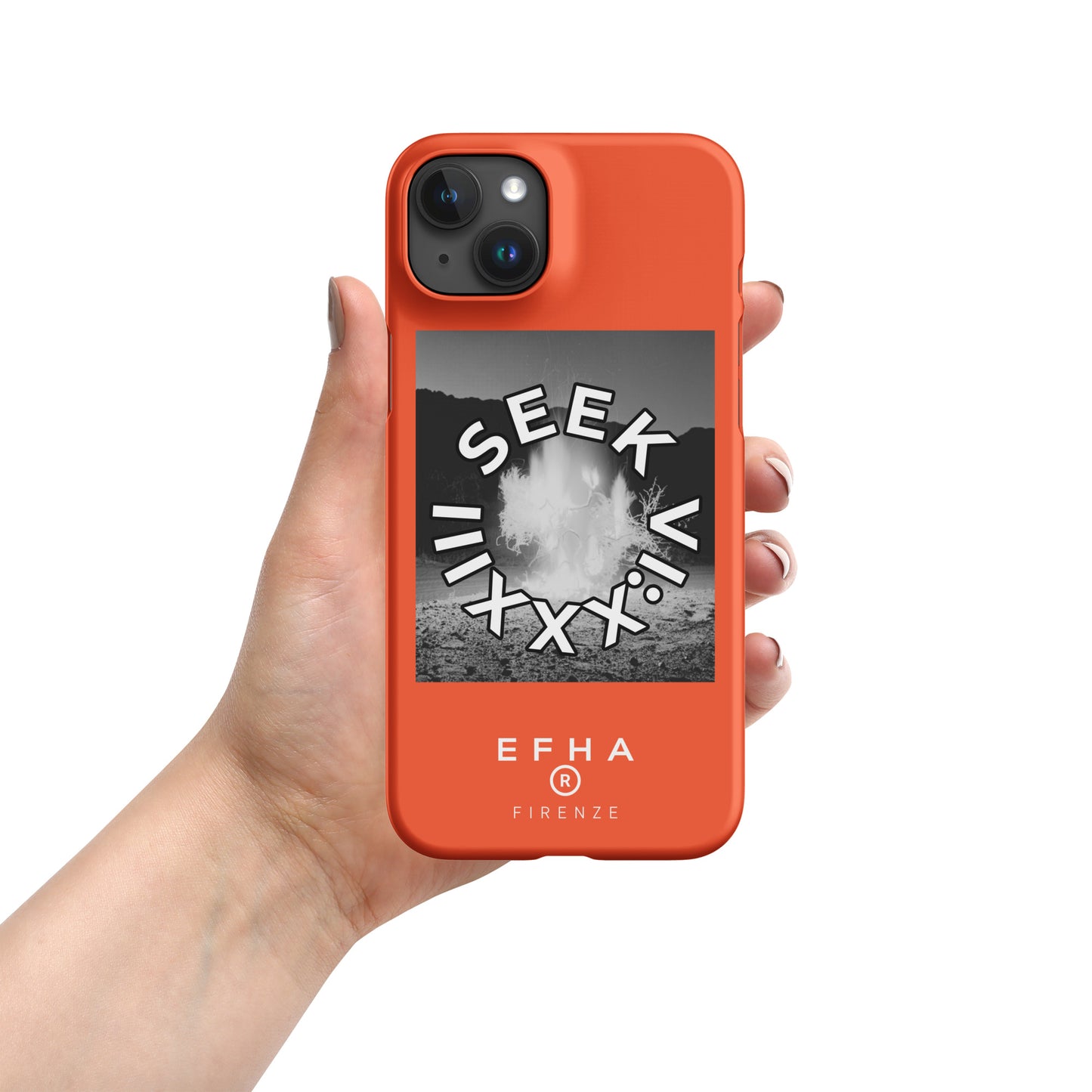 001 iPhone® "E F H A® SEEK" Snap case