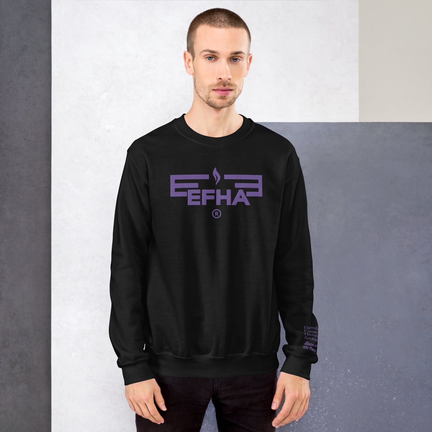 Sweatshirt 001 "E F H A®️ Identity"