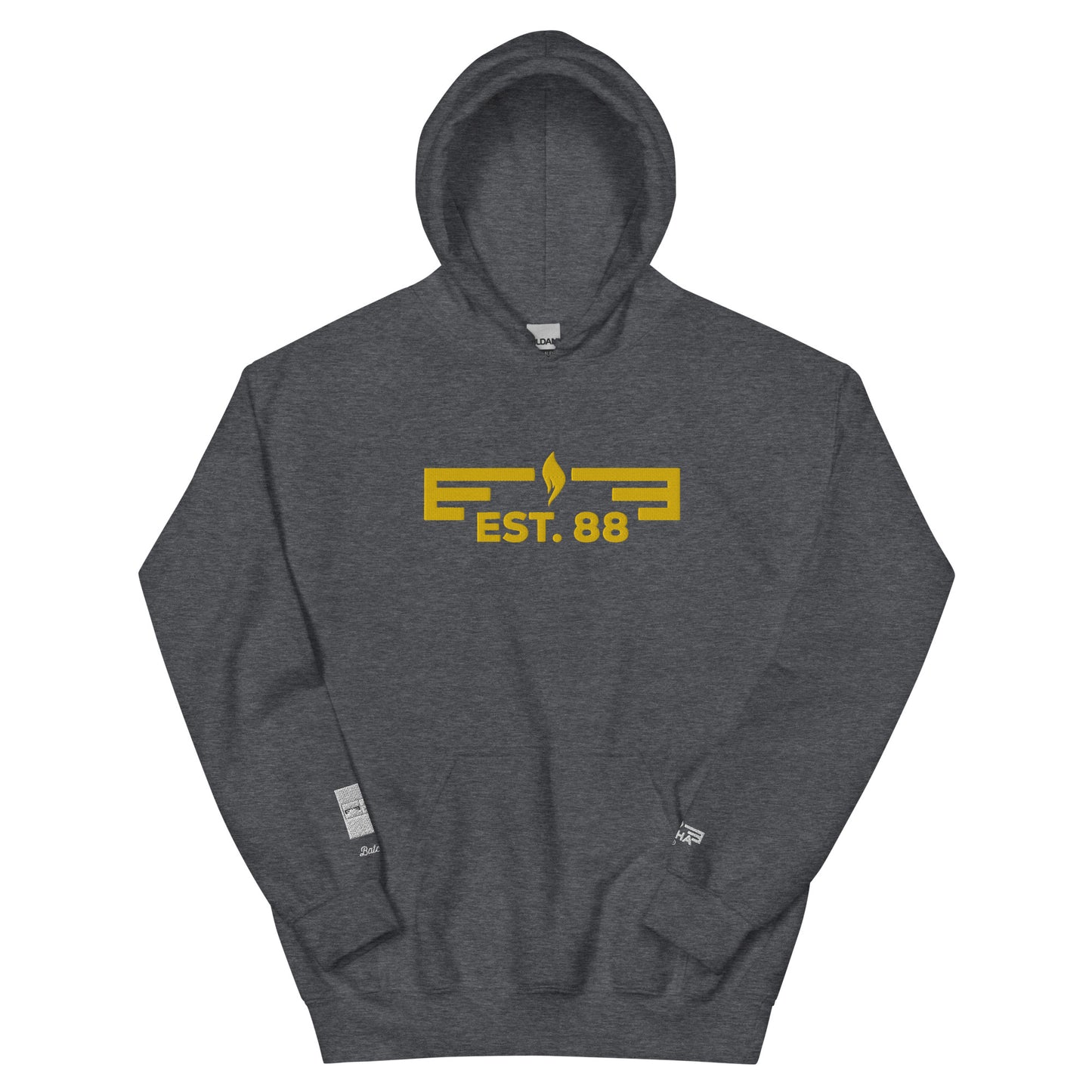 Hoodie 003 "EST.88" Heavy Embroidery