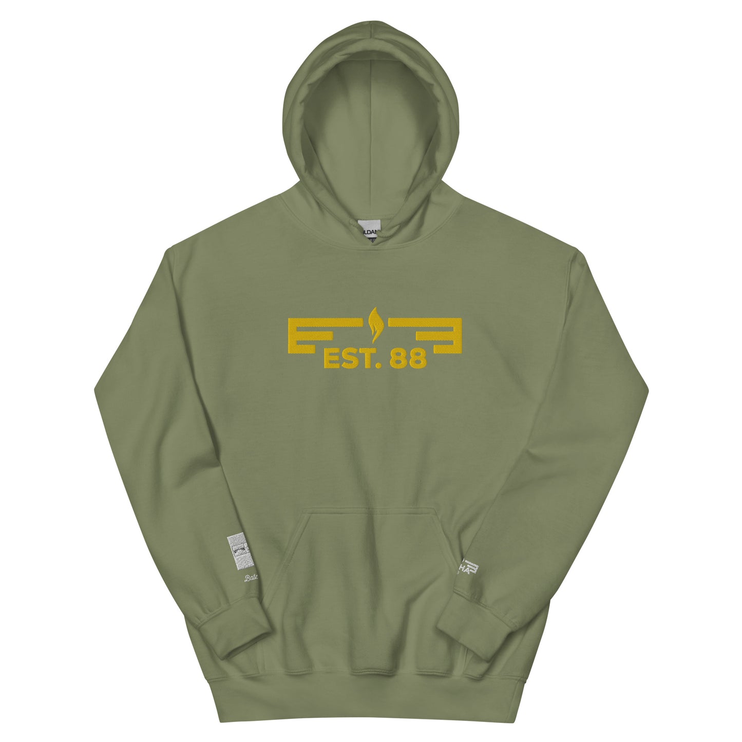 Hoodie 003 "EST.88" Heavy Embroidery