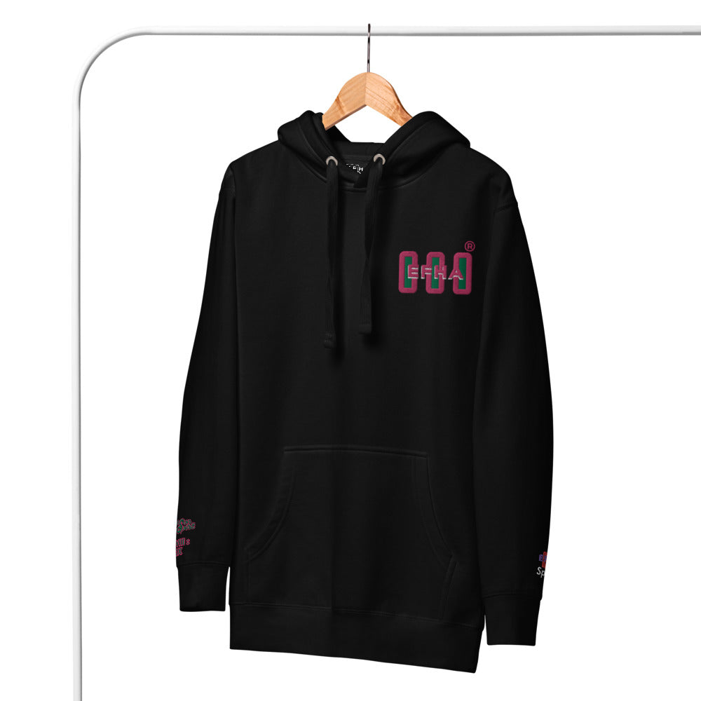 Hoodie 006 - E F H A® "FSH Embroidery" Unisex Hoodie